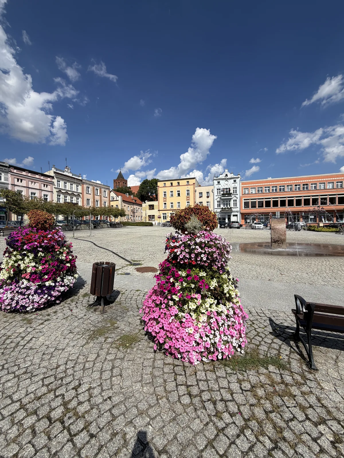 Rynek w Nowem nad Wisłą